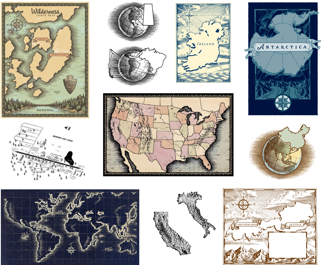 Map illustrations by Ken Jacobsen