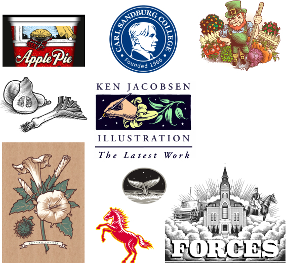 Recent illustrations by Ken Jacobsen